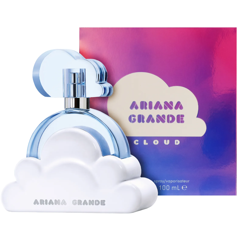 Чем пахнут духи арианы гранде. Духи Ariana grande cloud 100 мл. Ariana grande cloud духи. Духи облачко от Арианы Гранде.