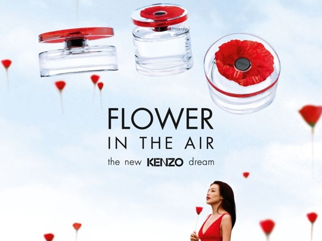 Зе эйр. Kenzo Flower by Kenzo. Flower by Kenzo реклама. Кензо Flower the New. Kenzo Flower tag Постер.