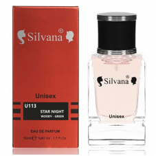 Парфюмерная вода Silvana U 113 "STAR NIGHT", 50 ml