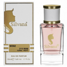 Парфюмерная вода Silvana W 382 "2112 ROSE", 50 ml