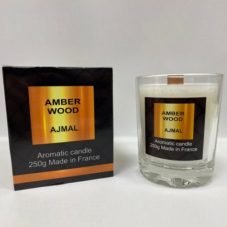 Аромасвеча Ajmal "Amber Wood", 250 ml