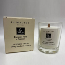 Аромасвеча JM "English Pear and Fresia", 250 ml