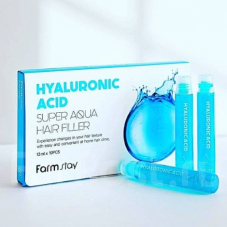Филлер для волос с гиалуроновой кислотой FarmStay Hyaluronic Acid Super Aqua Hair Filler, 13мл