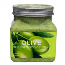 Скраб для тела Wokali Olive Sherbet Body Scrub, 350 ml