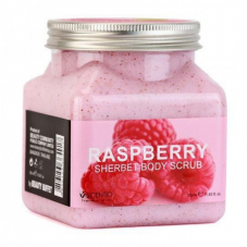 Скраб для тела Wokali Raspberry Sherbet Body Scrub, 350 ml