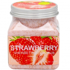 Скраб для тела "Wokali Strawberry Sherbet Body Scrub", 350 ml