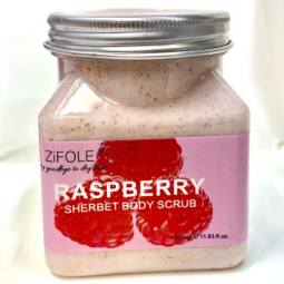Скраб для тела Zifole "Raspberry Body Scrub", 350 ml