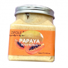 Скраб для тела и для лица Zifole "Papaya", 350 ml
