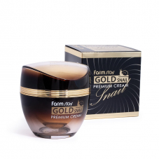 Крем для лица FarmStay Gold Snail Premium Cream, 50ml