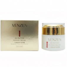 Омолаживающий лифтинг-крем для лица Venzen Six Peptide Repair Cream, 50g
