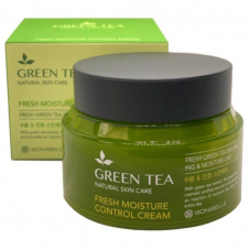 Крем для лица Enough Bonibelle Green Tea Fresh Moisture Control Cream, 80ml