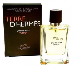 Парфюмерная вода Hermes "Terre d'Hermès Eau Intense Vétiver", 50 ml (LUXE)