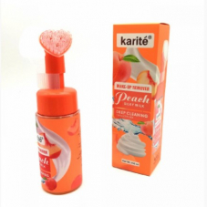 Пенка для умывания Karite Make-Up Remover Peach Silky Milk, 150 ml
