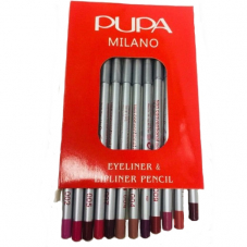 Набор карандашей для губ Pupa Milano 12 в 1