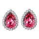 Серьги Swarovski Elements "Капля"