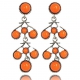 Серьги под золото Mia Collection