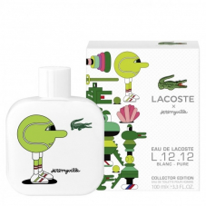 Туалетная вода Lacoste "Eau De Lacoste L.12.12 Blanc Pure Collector Edition Pour Homme x Jeremyville", 100 ml