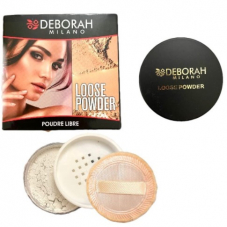 Прозрачная пудра для закрепления макияжа Deboran Milano Loose Powder
