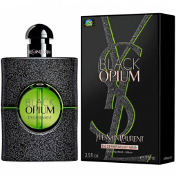 Парфюмерная вода Yves Saint Laurent "Black Opium Illicit Green", 75 ml (LUXE)