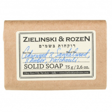 Твердое мыло Zielinski & Rozen "Cedarwood & Sandalwood & Amber, Patchouli ", 75 g