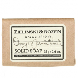 Твердое мыло Zielinski & Rozen "Orange & Jasmine, Vanilla ", 75 g