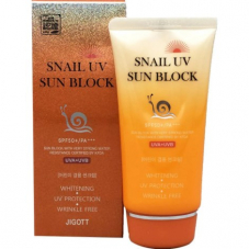 Крем для защиты от солнца Jigott Snail UV Sun Block SPF 50 PA+, 70ml