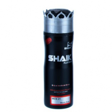 Дезодорант Shaik "№ 21 М", 200 ml