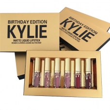 Набор жидких матовых помад Kylie Birthday Edition 6 в 1