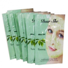 Маска для лица Dear She Olive Oil Bubble Carbonated Clay Mask