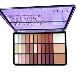 Палетка теней для век и хайлайтеров DoDo Girl Eye Shadow Palette Makeup Studio, 33 в 1