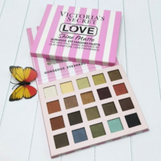 Палетка теней Victoria`s Secret Love Shine Matte Gorgeous Eye Shadows Palette, 20 colors