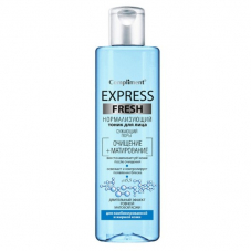 Тоник для лица Compliment Express Fresh нормализующий и сужающий поры, 200 ml