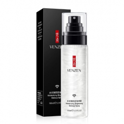 Высоковитаминный спрей-тонер для лица VENZEN Moisturizing Brightening Makeup Spray, 100ml