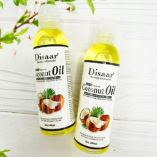 Натуральное органическое кокосовое масло Disaar Coconut Oil, 100 ml