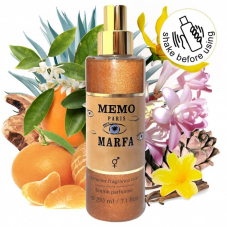 Спрей для тела с шиммером Memo "Marfa", 210 ml